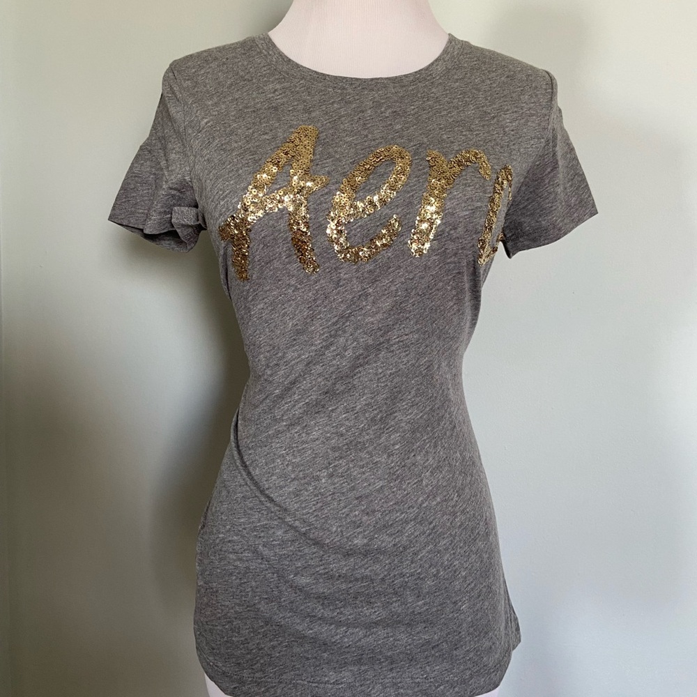 Aeropostale Grey Shirt